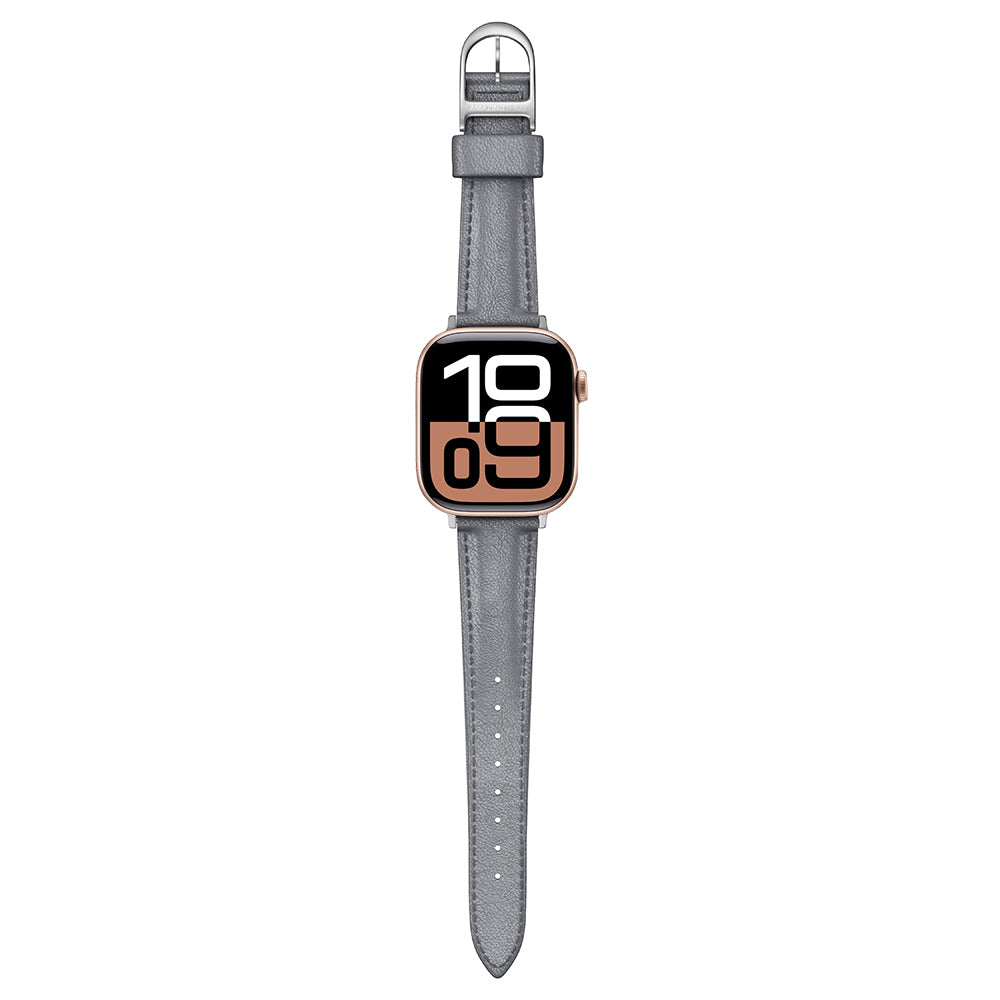 Apple Watch 10 46mm Amazingthing Glamour Class Deri Kordon Pembe