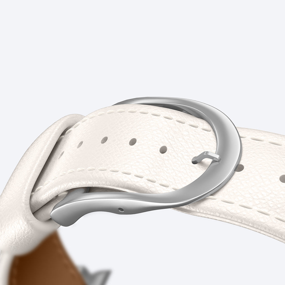 Apple Watch 10 46mm Amazingthing Glamour Class Deri Kordon Pembe