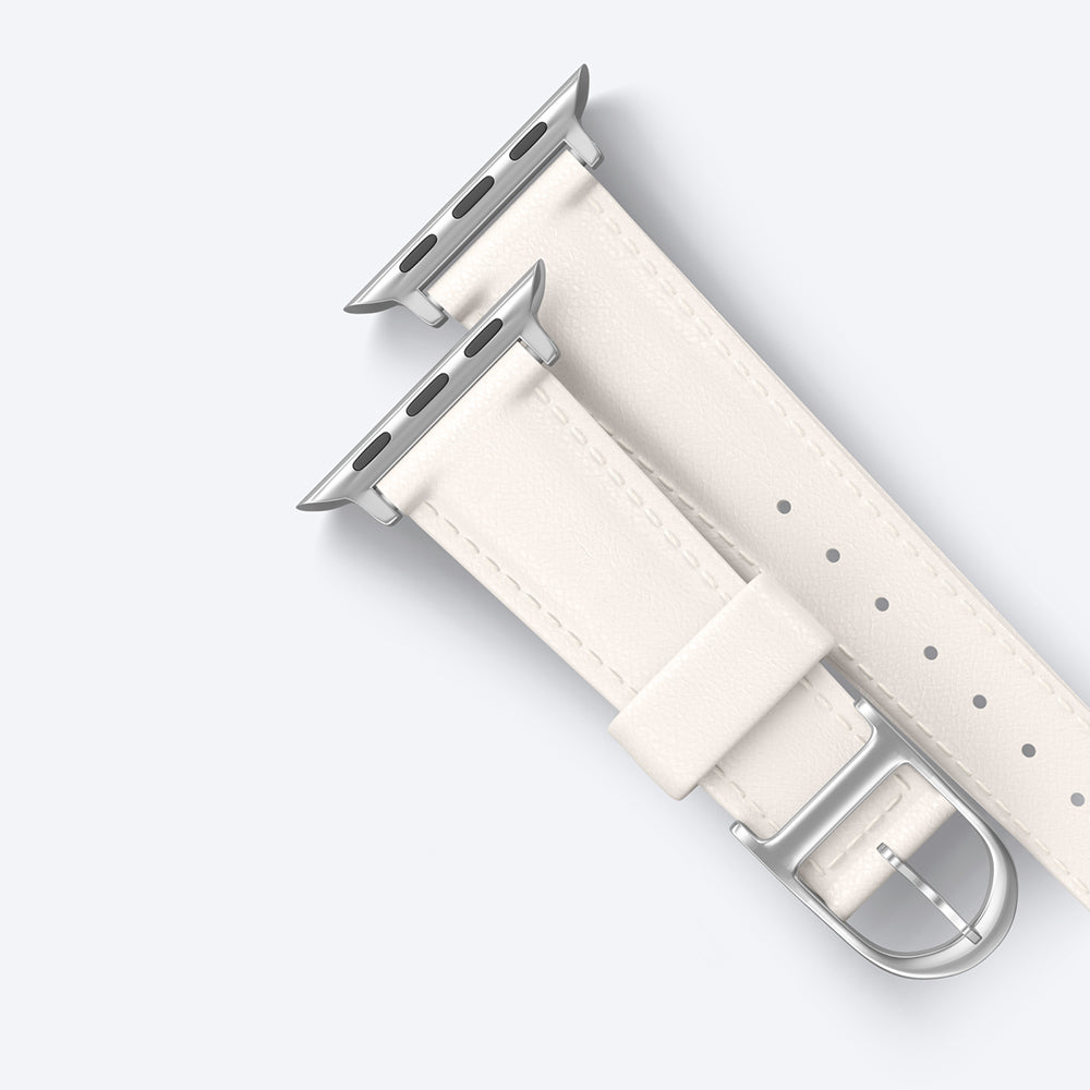 Apple Watch 10 46mm Amazingthing Glamour Class Deri Kordon Pembe