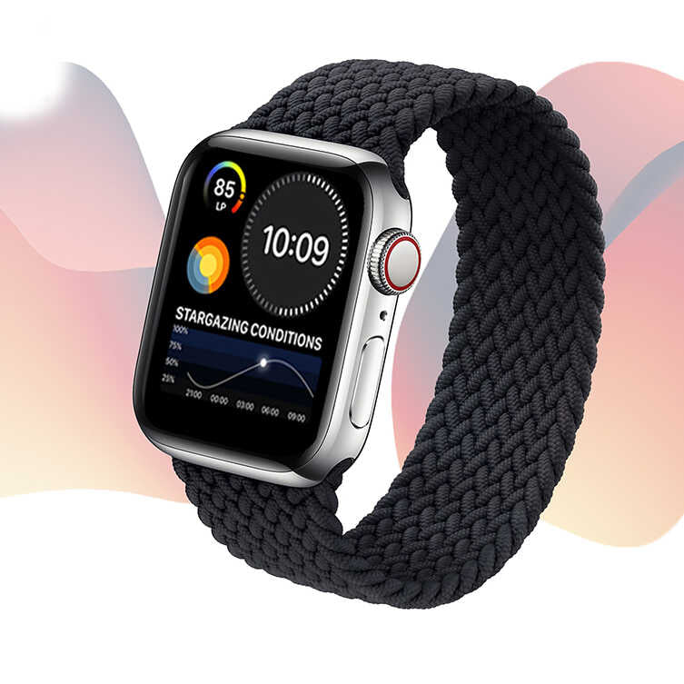 Apple Watch 38mm KRD-32 Medium Kordon Sarı