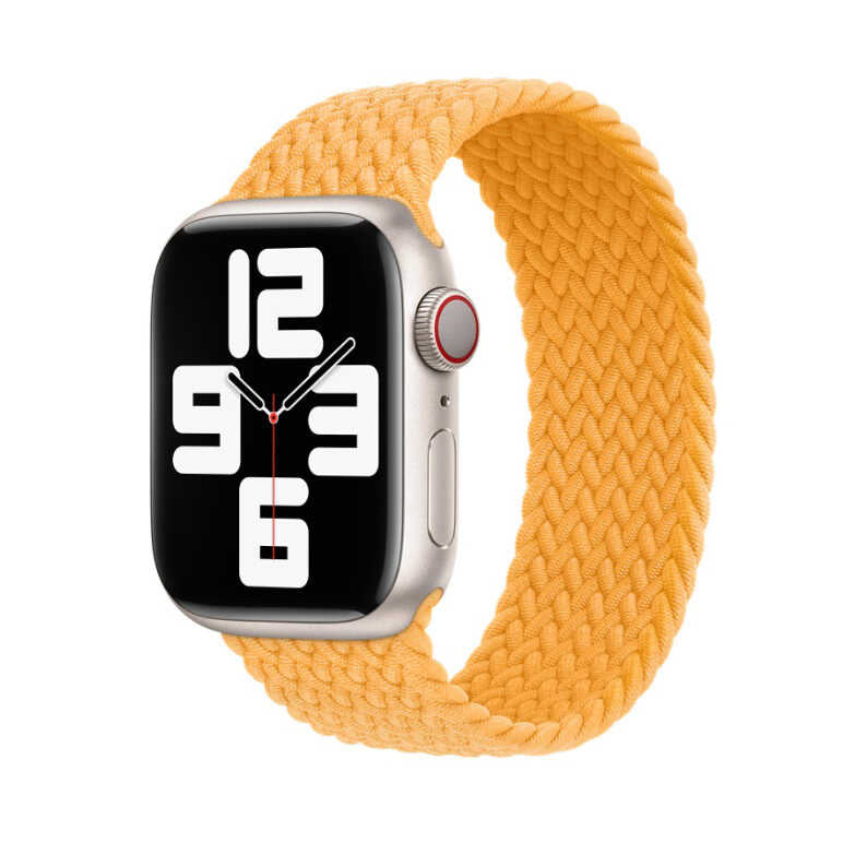 Apple Watch 38mm KRD-32 Medium Kordon Sarı