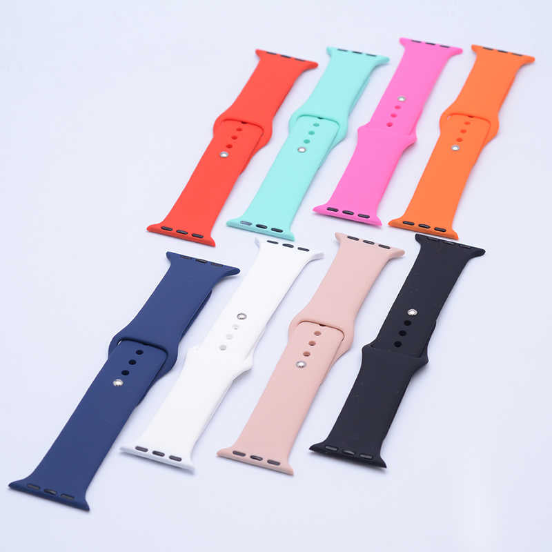 Apple Watch 38mm Zore Klasik Kordon Rose Pembe