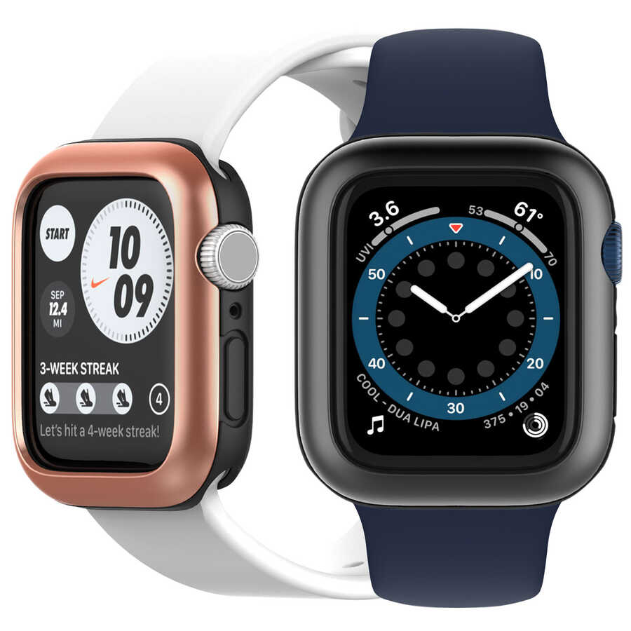 Apple Watch 40mm Araree Amy Akıllı Saat Koruyucu Rose Gold