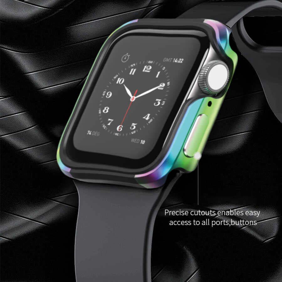 Apple Watch 40mm Wiwu Defense Watch Kapak Kırmızı