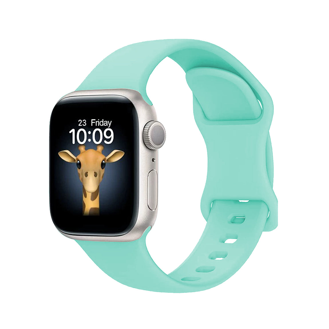 Apple Watch 40mm Zore KRD-131 Silikon Kordon Strap Kayış Siyah