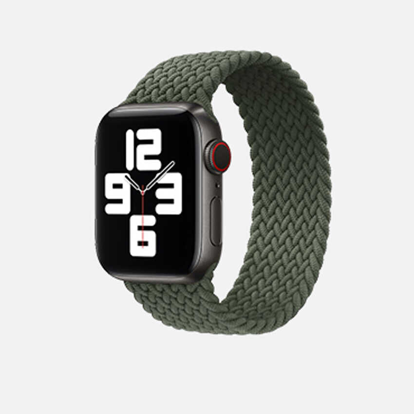 Apple Watch 42mm KRD-32 Medium Kordon Siyah