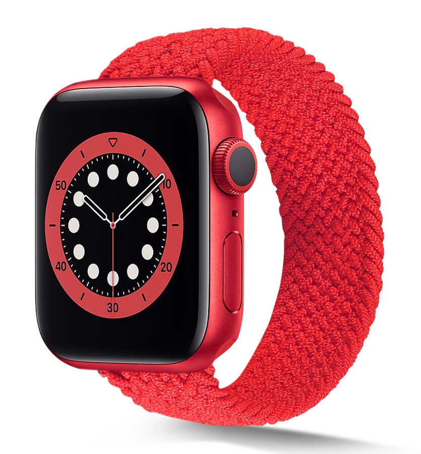 Apple Watch 42mm KRD-38 Medium Kordon Pembe