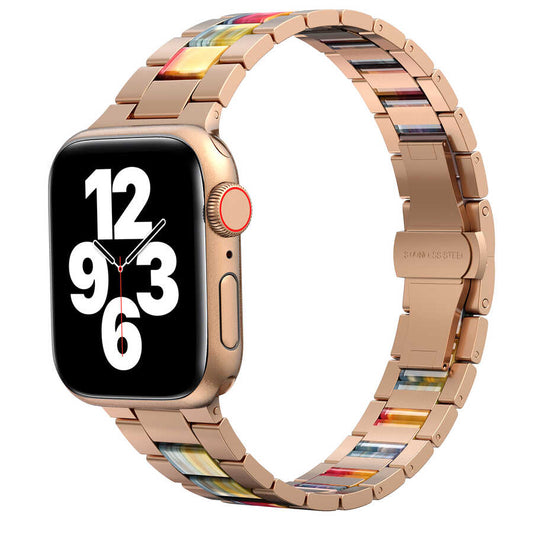 Apple Watch 42mm Wiwu Resin Steel Belt Metal Kordon Colorful