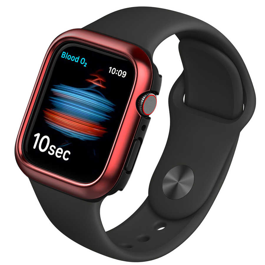 Apple Watch 44mm Araree Amy Akıllı Saat Koruyucu Siyah