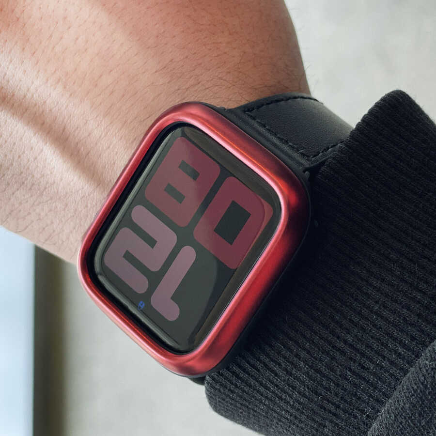 Apple Watch 44mm Araree Amy Akıllı Saat Koruyucu Siyah