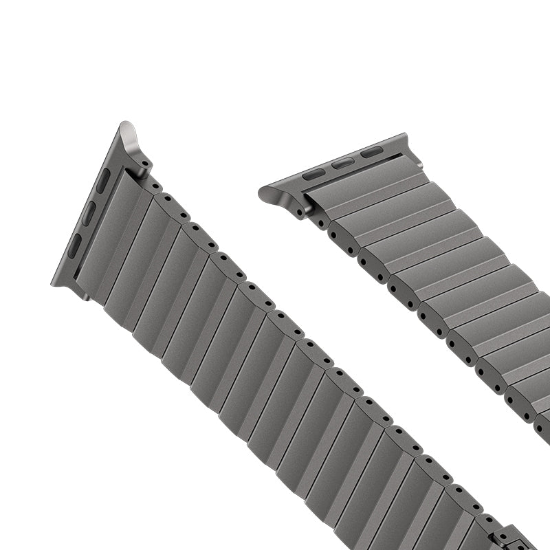 Apple Watch Ultra 49mm Benks Aero Titan Serisi Titanyum Metal Kordon Titanyum