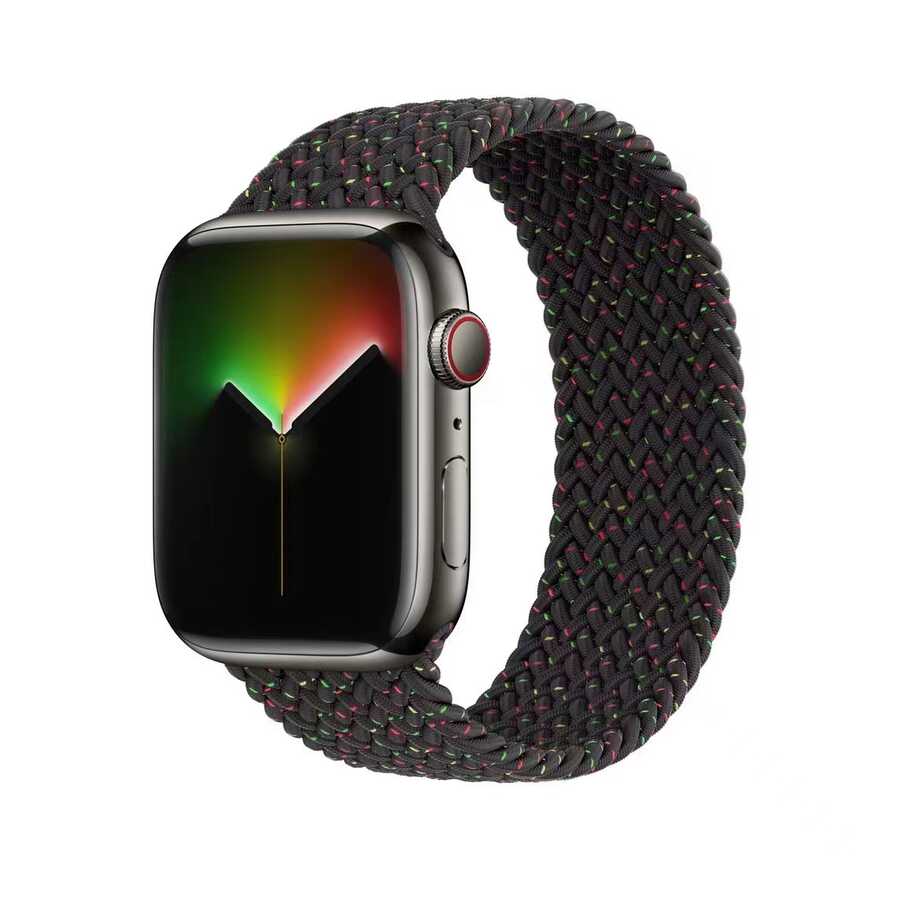 Apple Watch Ultra 49mm Kordon KRD-32 Medium Strap Kayış Black Unity