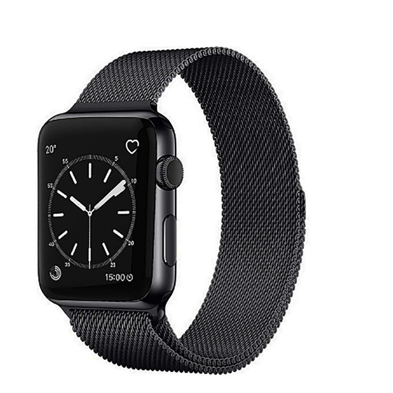 Apple Watch Ultra 49mm Kordon Zore KRD-01 Metal Strap Kayış Açık Pembe