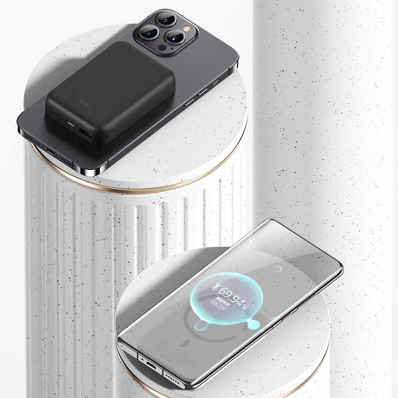 Benks MP03 Magsafe Magnetic Powerbank 10000 Mah Siyah