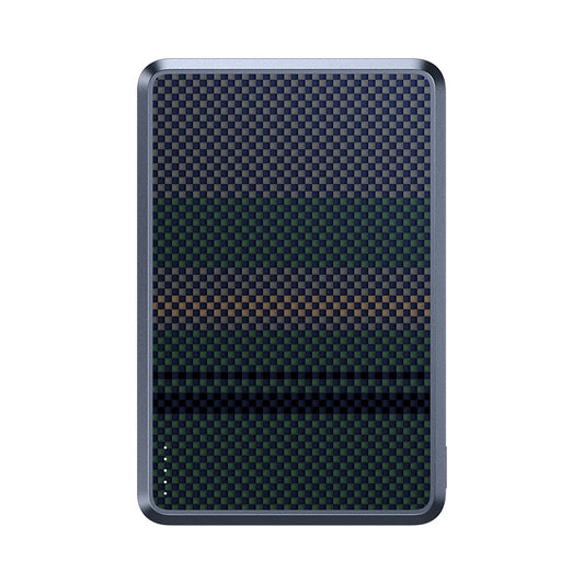 Benks MP15 ArmorGo M-safe Şarj Özellikli Ultra İnce Aurora Serisi Aramid Fiber Powerbank 15W 5000mAh
