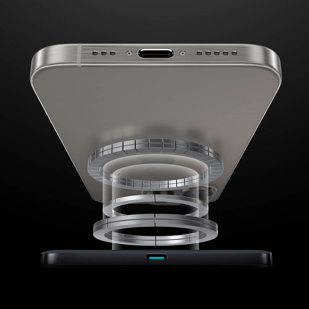 Benks MP16 ArmorGo Magsafe Şarj Özellikli 600D Aramid Fiber Powerbank 15W 10000mAh Siyah