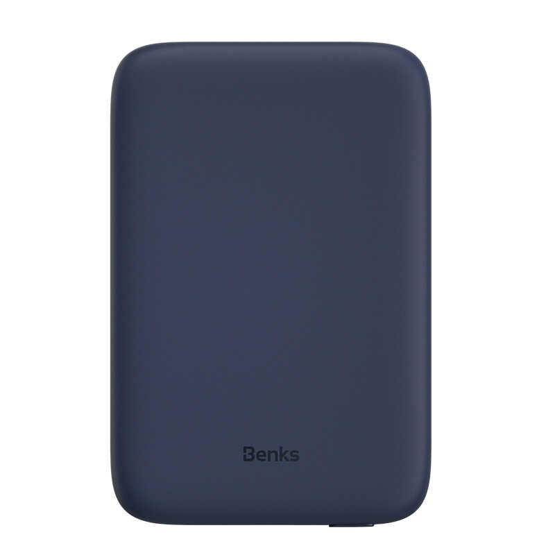 Benks MP01 Magsafe Magnetic Slim Powerbank 5000 Mah Mavi