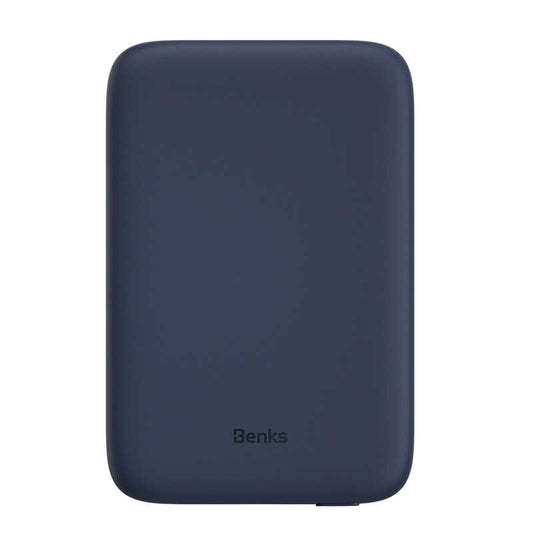 Benks MP01 Magsafe Magnetic Slim Powerbank 5000 Mah Mavi