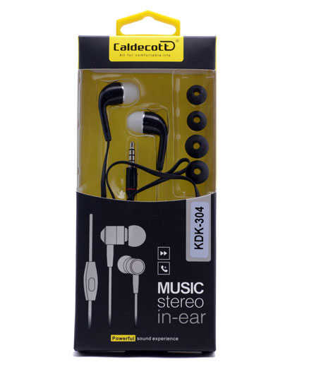 Caldecott KDK-304 Mp3 Stereo Kulaklık Siyah