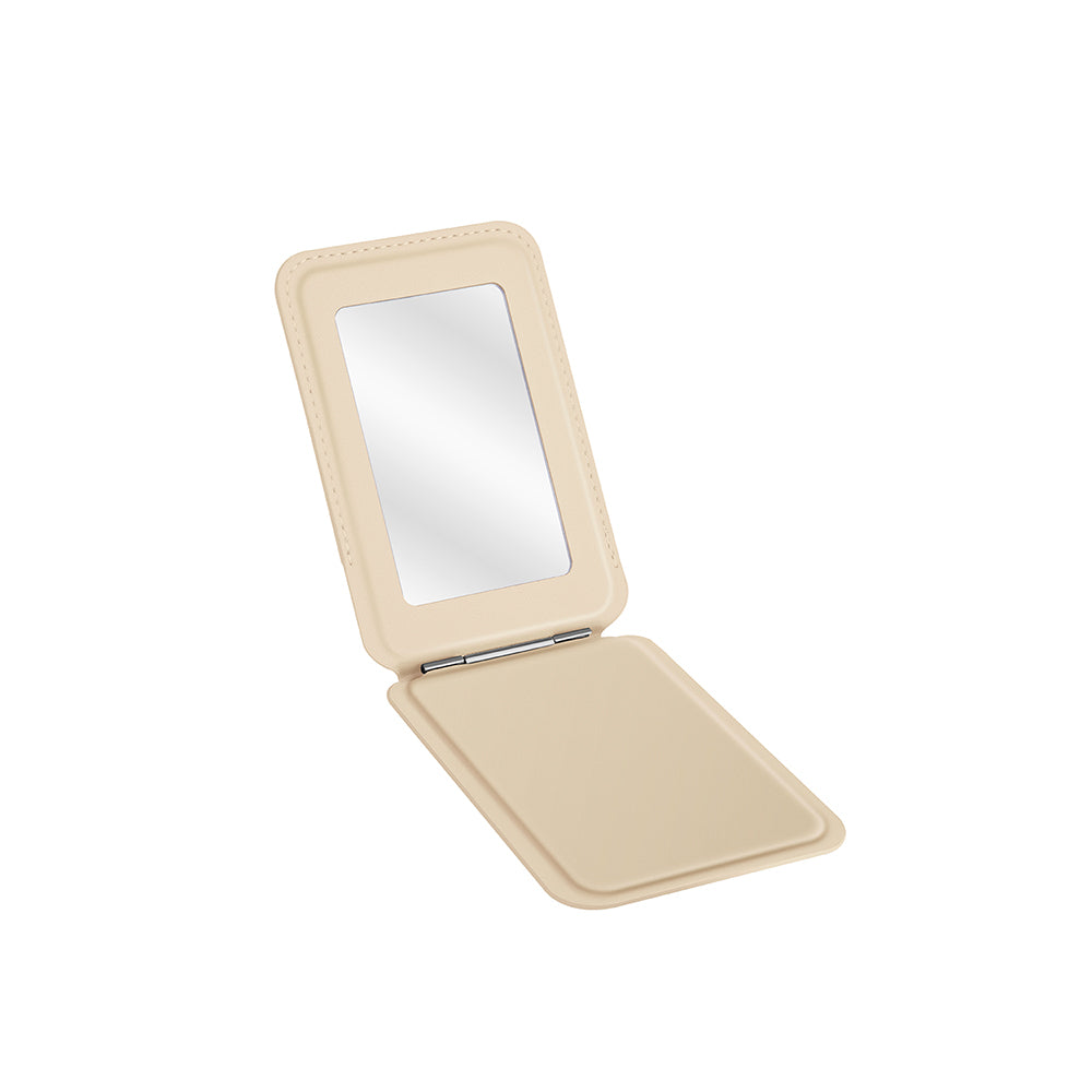 Coehl Esme Magnetik Standlı 3in1 Aynalı Kartlık Krem