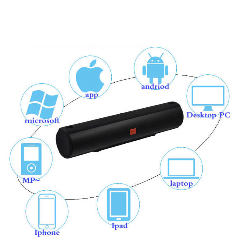 E18 Bluetooth Speaker Hoparlör Gri