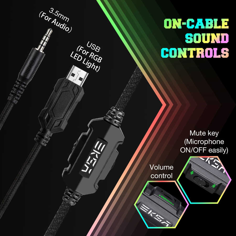 Eksa E1000S 3.5mm Kulaklık Siyah