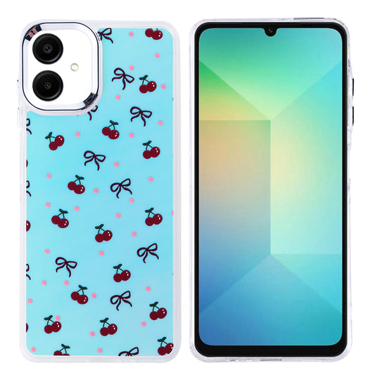 Galaxy A06 Kılıf Airbag Tasarımlı Zore Hadra Kapak Kiraz