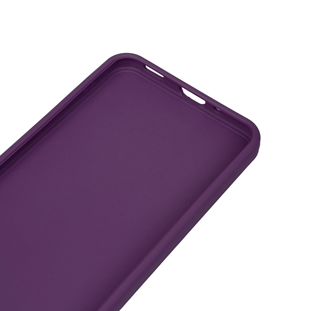 Galaxy A16 Kılıf Zore Biye Silikon Mor