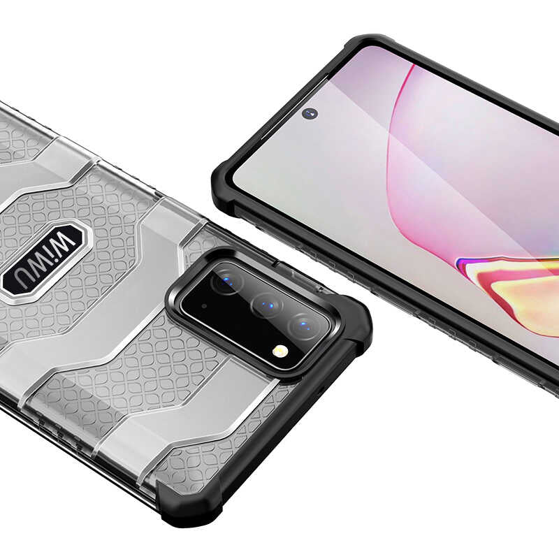 Galaxy Note 20 Kılıf Wiwu Voyager Kapak Yeşil