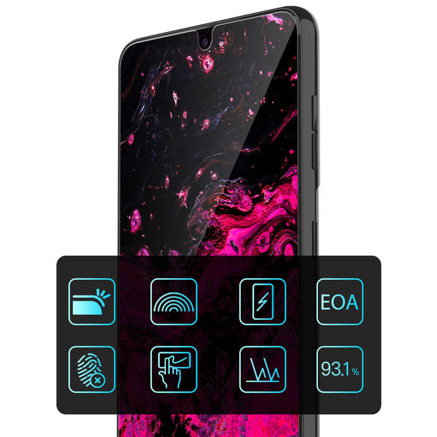 Galaxy Note 20 Ultra Araree Pure Diamond Pet Ekran Koruyucu Renksiz