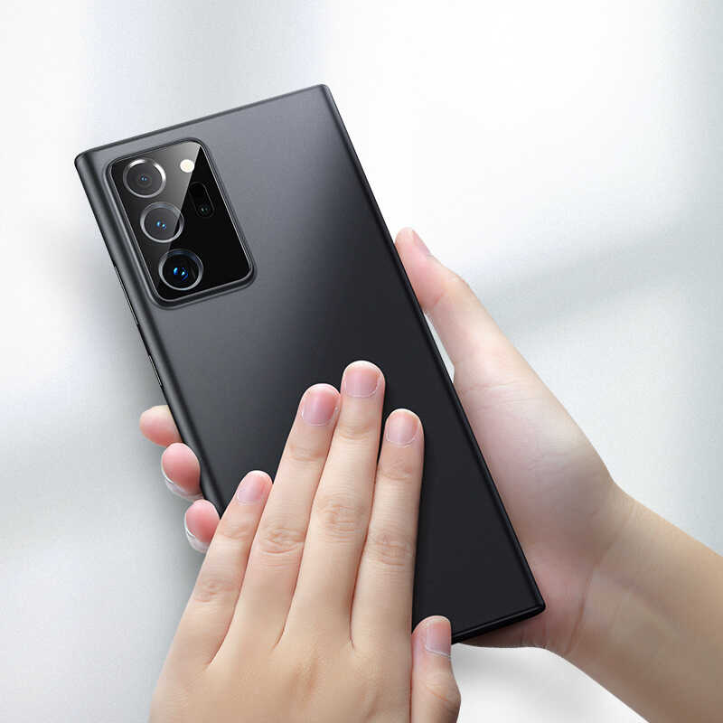 Galaxy Note 20 Ultra Kılıf Benks Lollipop Protective Kapak Transparan Siyah