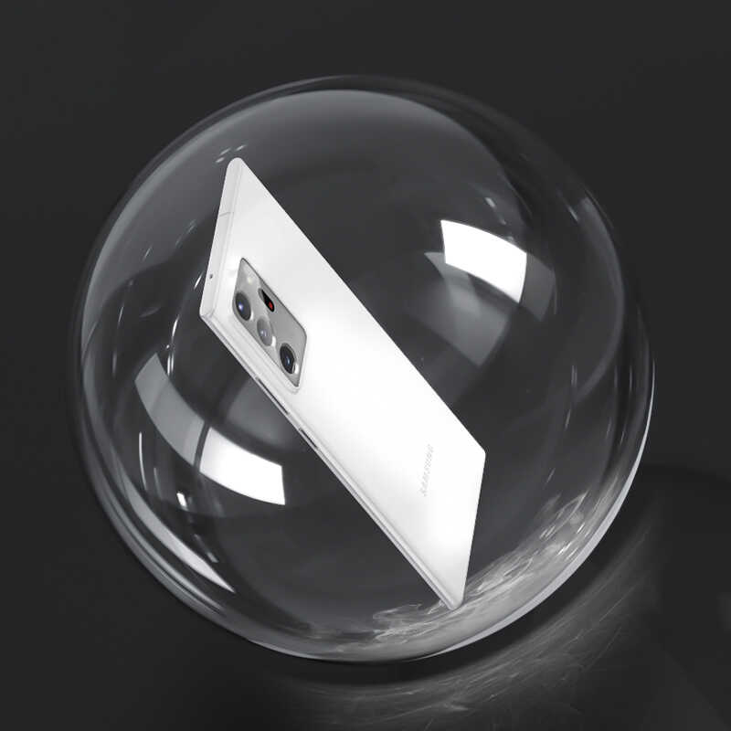 Galaxy Note 20 Ultra Kılıf Benks Lollipop Protective Kapak Beyaz