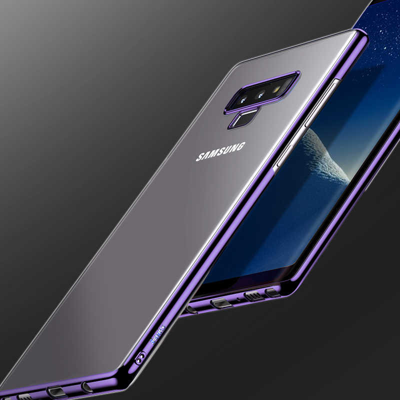Galaxy Note 9 Kılıf Benks Electroplating PC Kapak Siyah