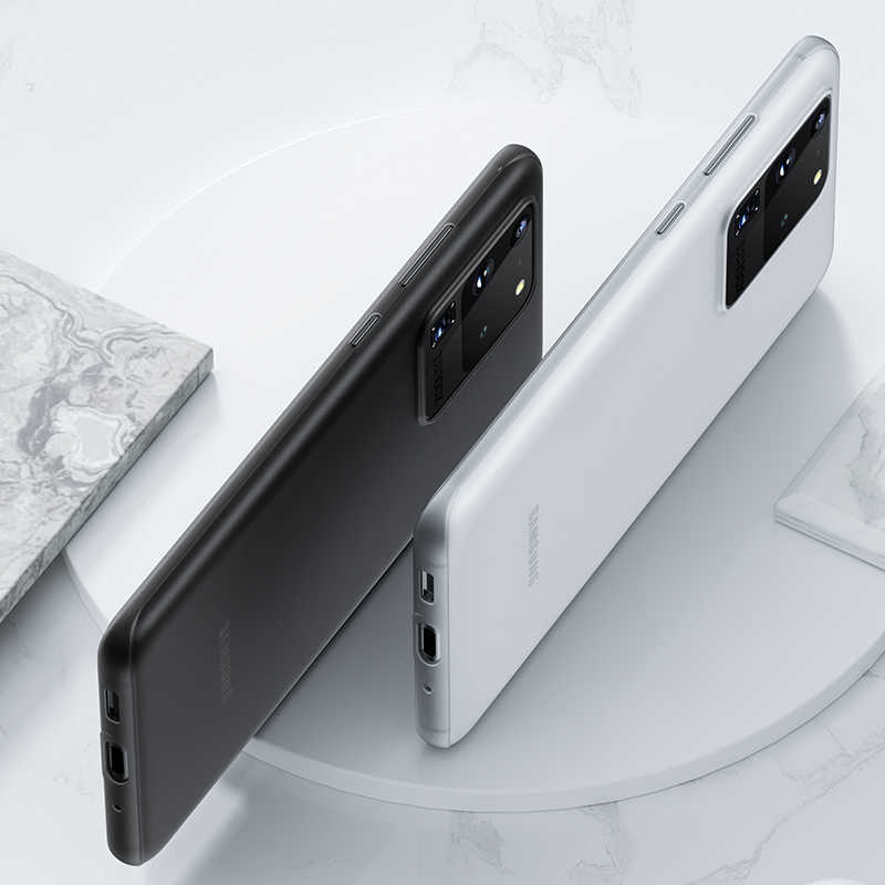 Galaxy S20 Ultra Kılıf Benks Lollipop Protective Kapak Beyaz