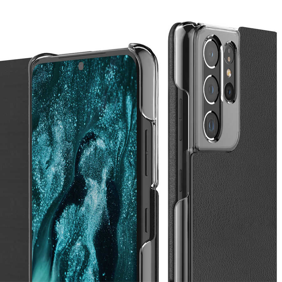 Galaxy S21 Kılıf Araree Mustang Diary Kılıf Kırmızı