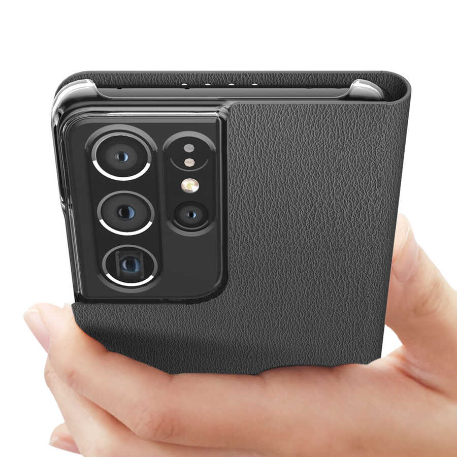 Galaxy S21 Kılıf Araree Mustang Diary Kılıf Kırmızı