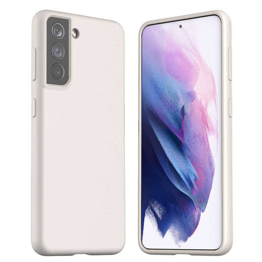 Galaxy S21 Kılıf Araree Typo Skin Kapak Beyaz