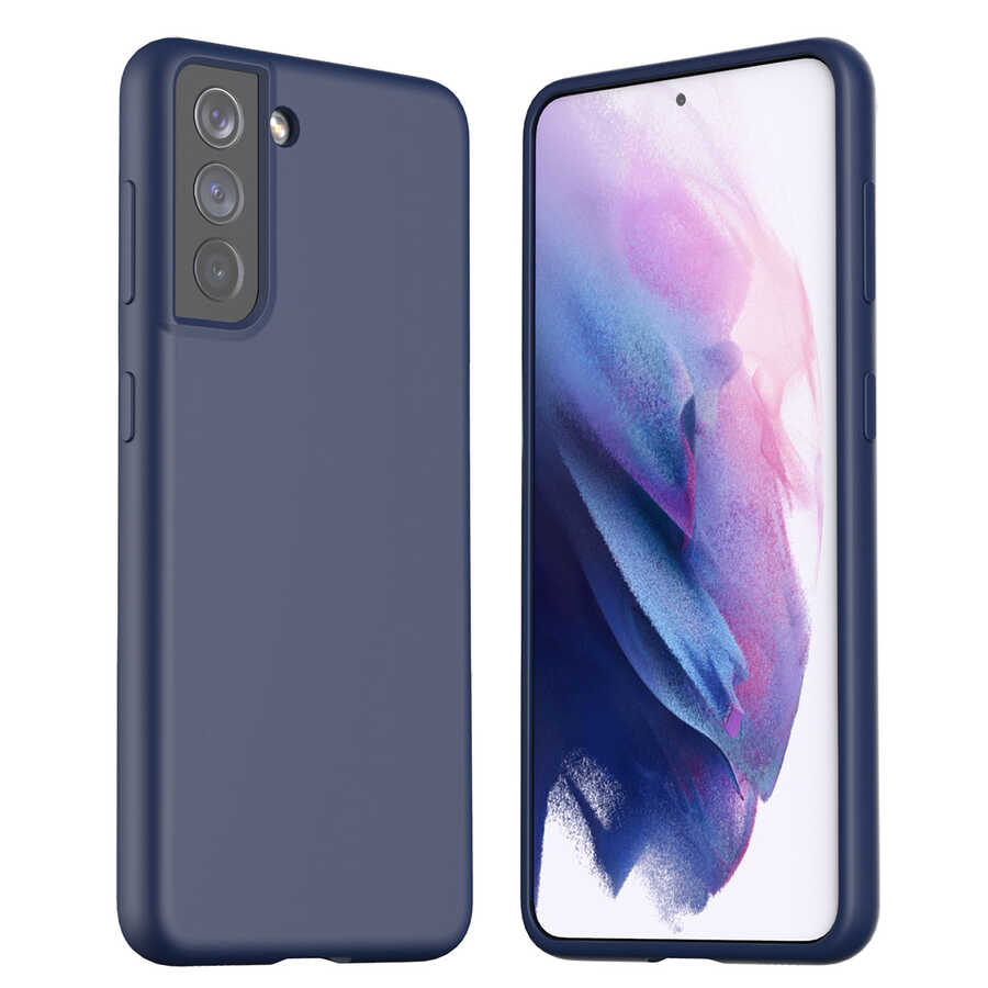 Galaxy S21 Plus Kılıf Araree Typo Skin Kapak Mavi