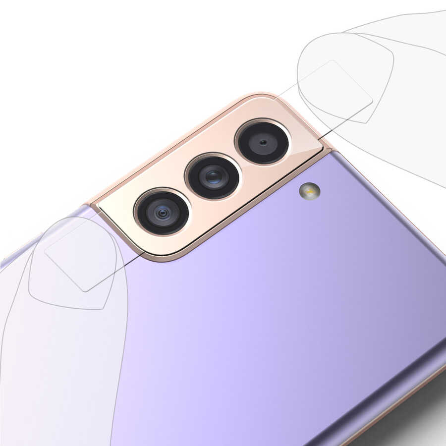 Galaxy S21 Ultra Araree C-Subcore Temperli Kamera Koruyucu Renksiz