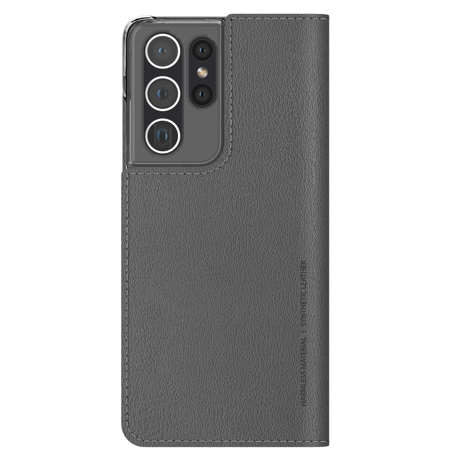 Galaxy S21 Ultra Kılıf Araree Mustang Diary Kılıf Siyah