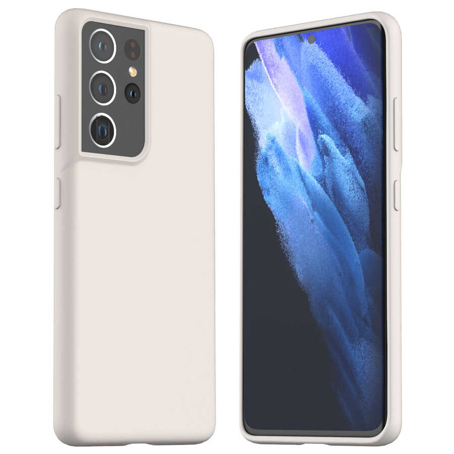 Galaxy S21 Ultra Kılıf Araree Typo Skin Kapak Kırmızı