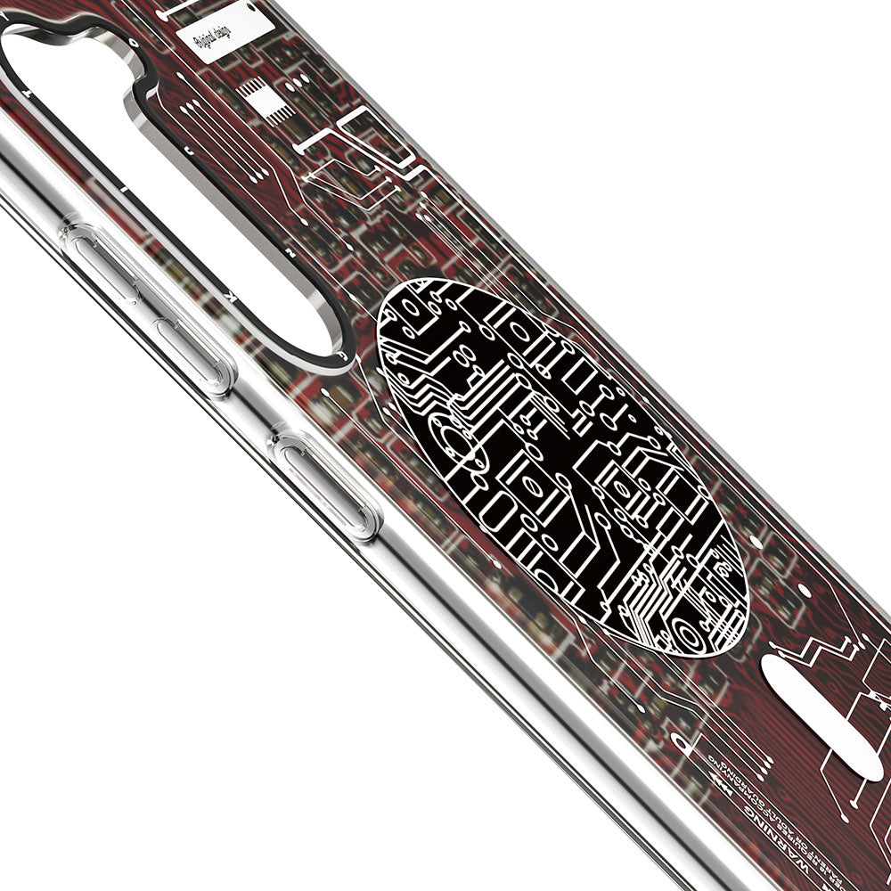 Galaxy S23 Plus Kılıf Magsafe Şarj Özellikli YoungKit Technology Serisi Kapak Kırmızı