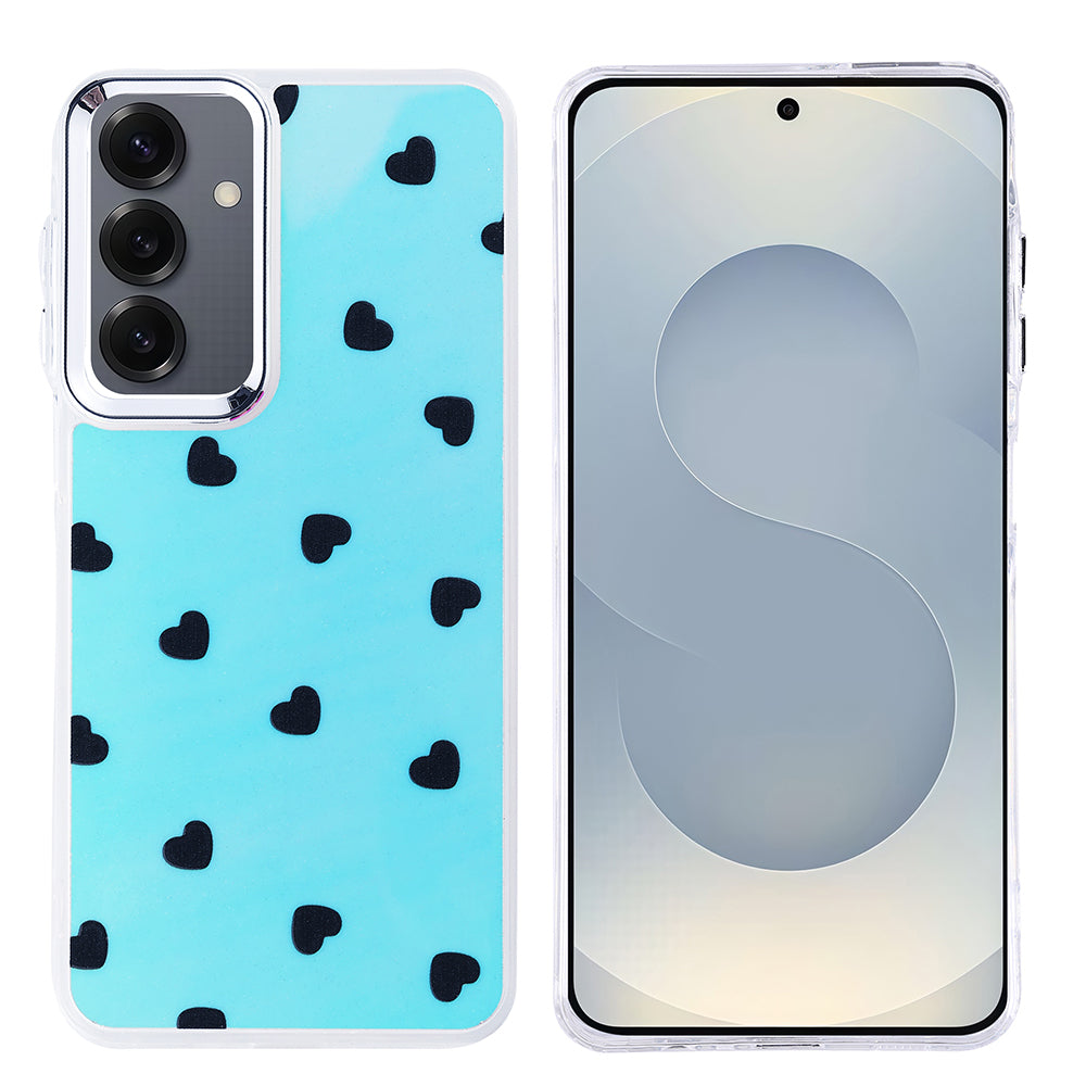 Galaxy S24 Kılıf Airbag Tasarımlı Zore Hadra Kapak Kalp