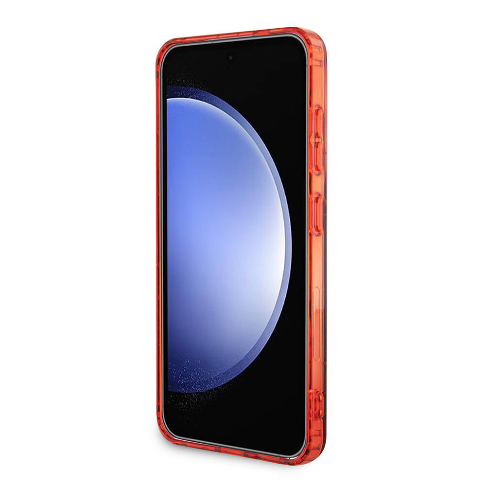 Galaxy S24 Kılıf AMG Orjinal Lisanslı Magsafe Şarj Özellikli Transparan Timeless Kapak Siyah