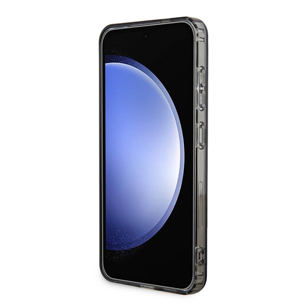 Galaxy S24 Kılıf Karl Lagerfeld Orjinal Lisanslı Magsafe Şarj Özellikli Karl Head IML Baskılı Kapak Siyah