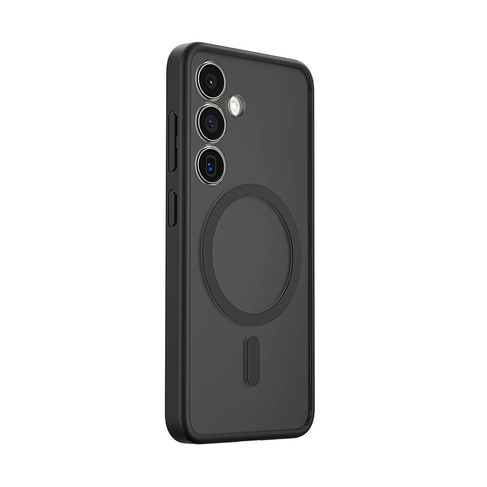 Galaxy S24 Kılıf Wiwu FGG-024 Magsafe Şarj Özellikli Lekelere Dayanıklı Kapak Siyah
