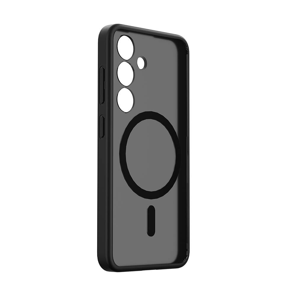 Galaxy S24 Kılıf Wiwu FGG-024 Magsafe Şarj Özellikli Lekelere Dayanıklı Kapak Siyah