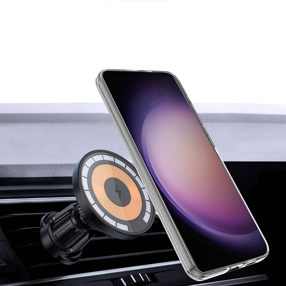 Galaxy S24 Plus Kılıf Magsafe Şarj Özellikli Wlons Efsane Kapak Renksiz