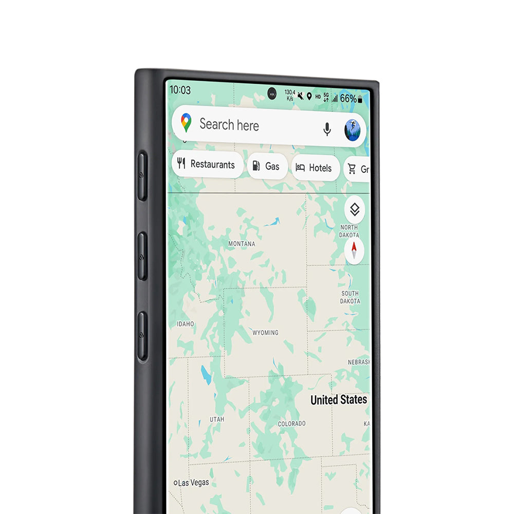 Galaxy S24 Ultra Kılıf Magsafe Şarj Özellikli Aramid Fiber 3 Fonksiyon Butonlu Pitaka PinButton Serisi Kapak Siyah-Gri