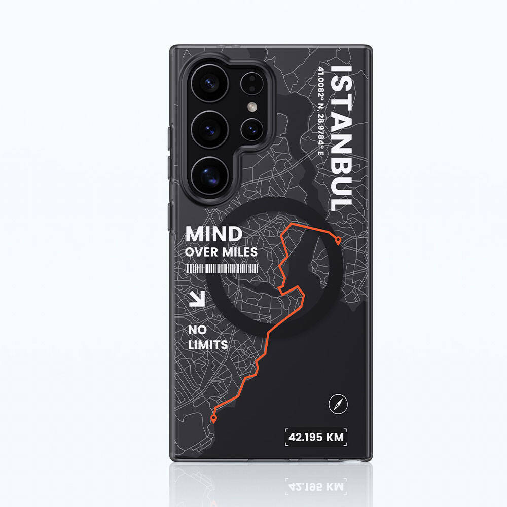 Galaxy S24 Ultra Kılıf Magsafe Şarj Özellikli Benks City Serisi Kapak Siyah